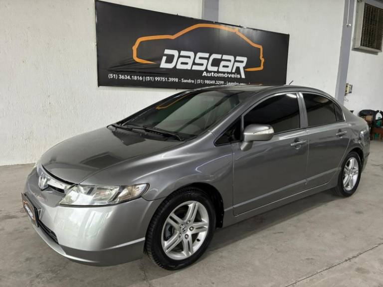 HONDA - CIVIC - 2008/2008 - Cinza - R$ 42.900,00