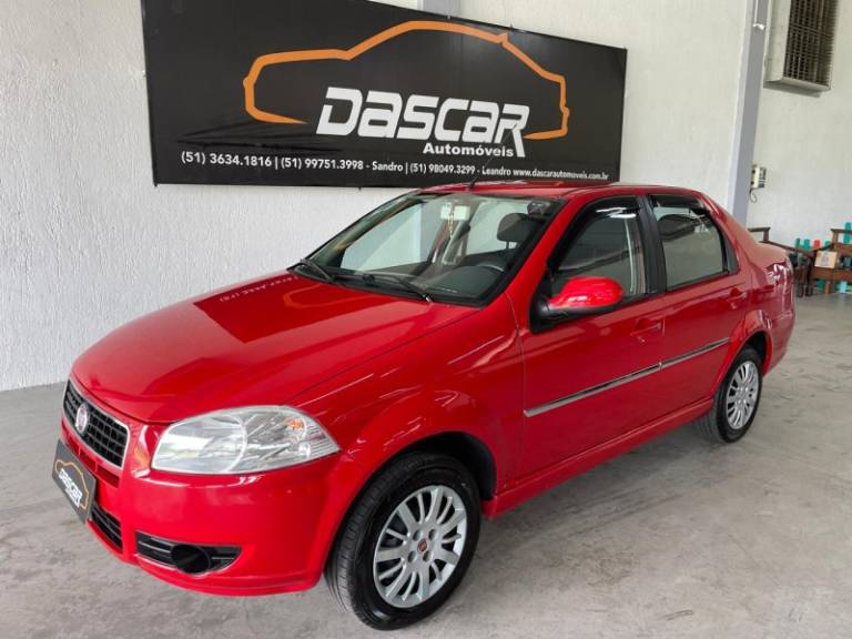 FIAT - SIENA - 2012/2012 - Vermelha - R$ 28.900,00