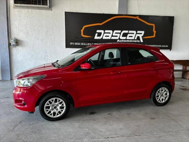 FORD - KA - 2016/2017 - Vermelha - R$ 43.900,00