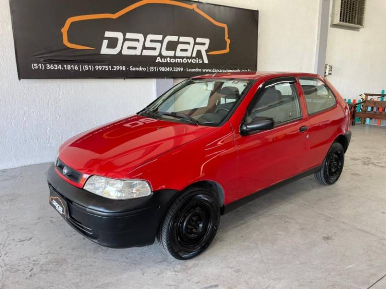 FIAT - PALIO - 2004/2005 - Vermelha - R$ 16.900,00