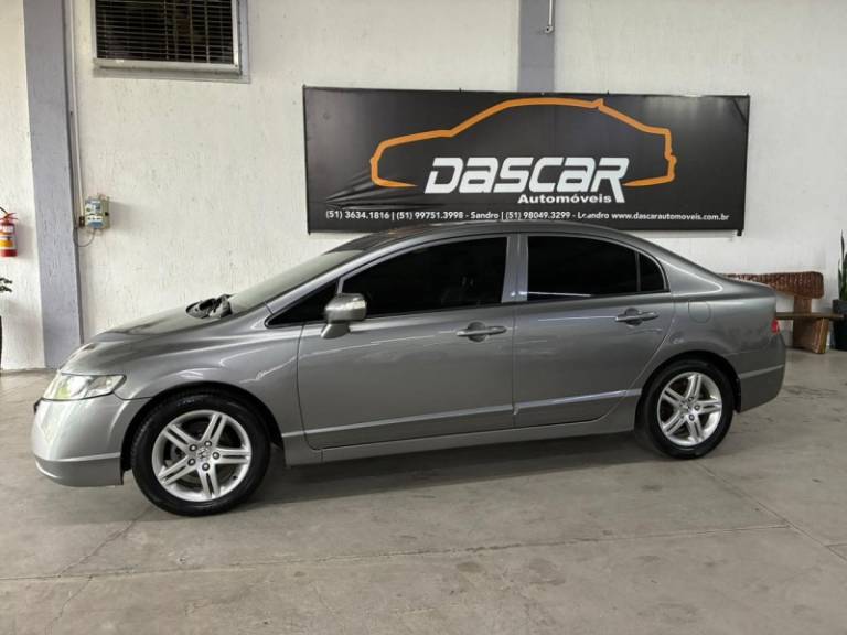 HONDA - CIVIC - 2008/2008 - Cinza - R$ 42.900,00