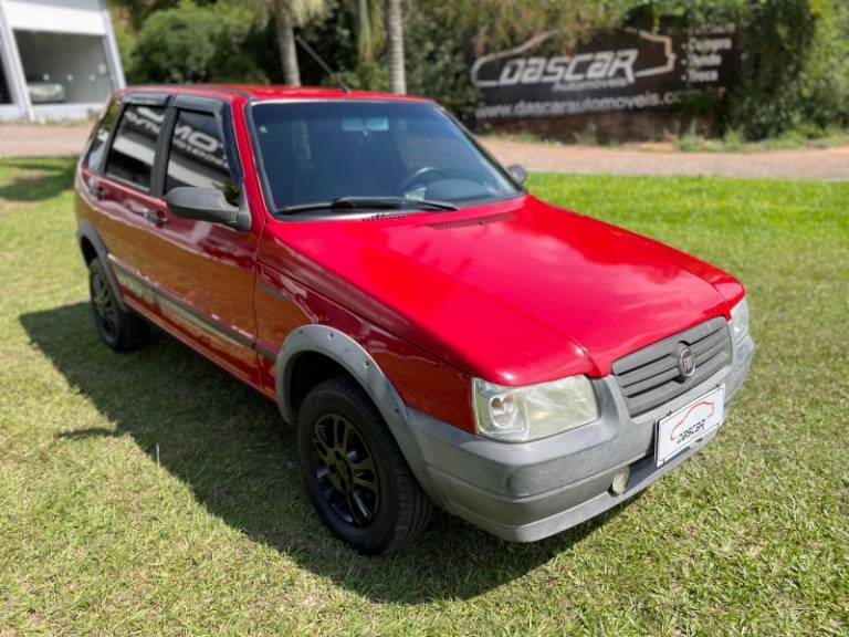 FIAT - UNO - 2010/2010 - Vermelha - R$ 29.900,00
