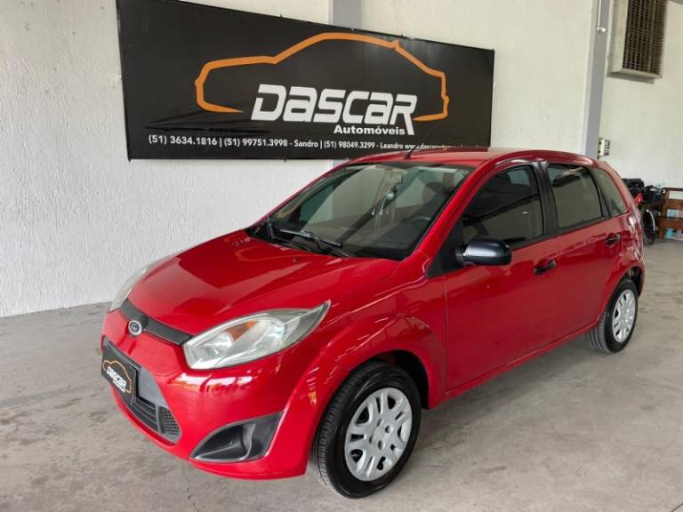 FORD - FIESTA - 2010/2011 - Vermelha - R$ 22.900,00