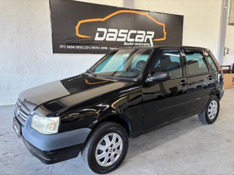 FIAT - UNO - 2009/2009 - Preta - R$ 23.900,00