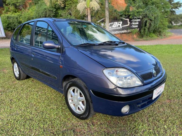 RENAULT - SCÉNIC - 2001/2001 - Azul - R$ 17.900,00