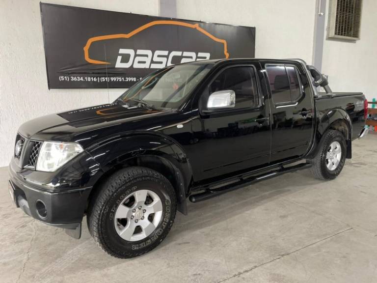 NISSAN - FRONTIER - 2007/2008 - Preta - R$ 77.900,00
