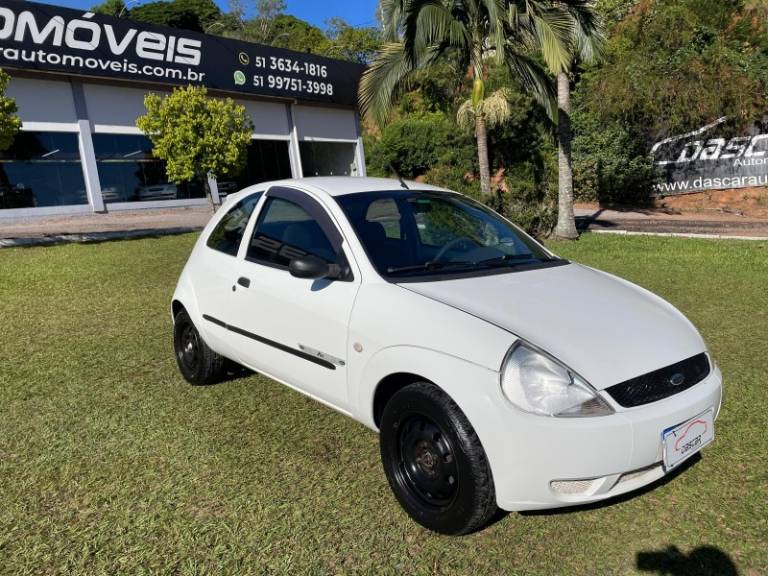 FORD - KA - 2004/2005 - Branca - R$ 19.900,00