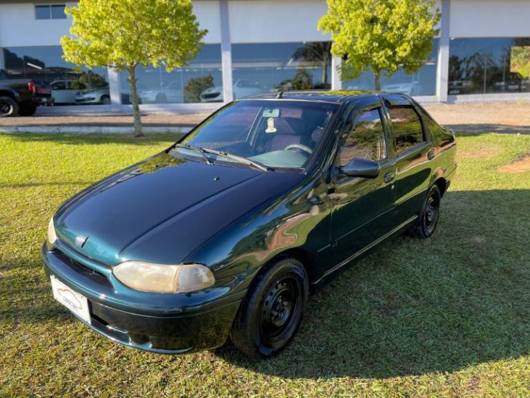 FIAT - SIENA - 1998/1999 - Verde - R$ 14.900,00