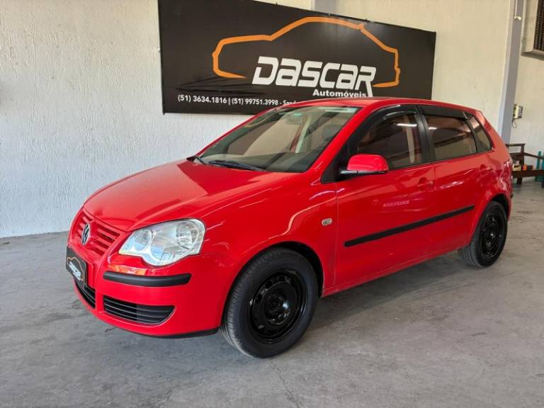 VOLKSWAGEN - POLO - 2006/2007 - Vermelha - R$ 37.900,00